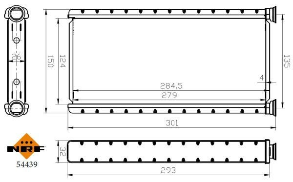 Radiador de forno (de aquecedor) Land Rover Range Rover SPORT II L494