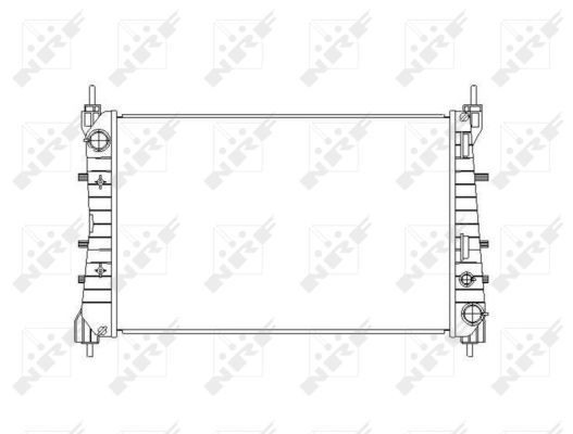 Compre Radiador de esfriamento de motor Fiat Linea 
