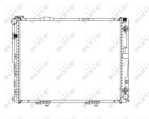 Compre 58156 NRF Radiador de esfriamento de motor