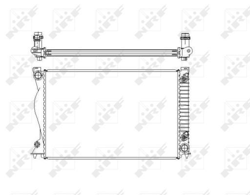 Radiador de esfriamento de motor Audi A6 preço, a partir de 71,07 USD