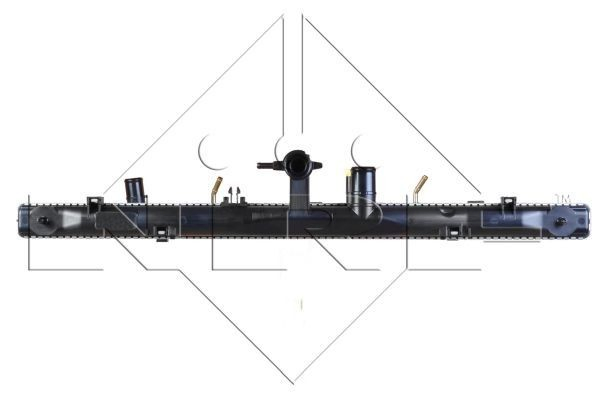 Radiador de esfriamento de motor NRF 58611 preço, a partir de 176,73 USD