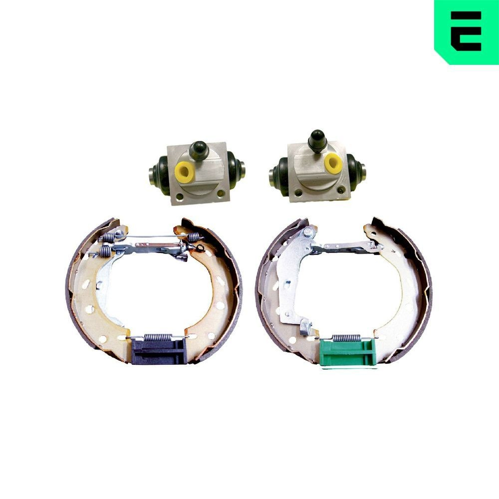 Compre 554974 VALEO Sapatas do freio traseiras de tambor, montadas com cilindros, kit