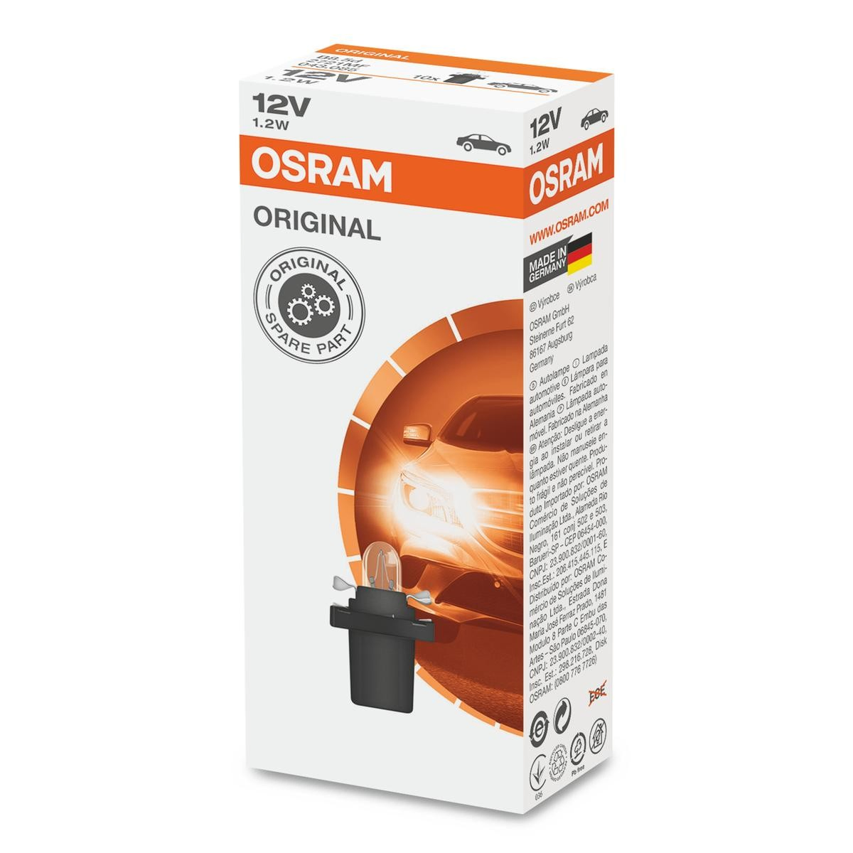 Lâmpada Osram 2721MF preço, a partir de 2,94 USD
