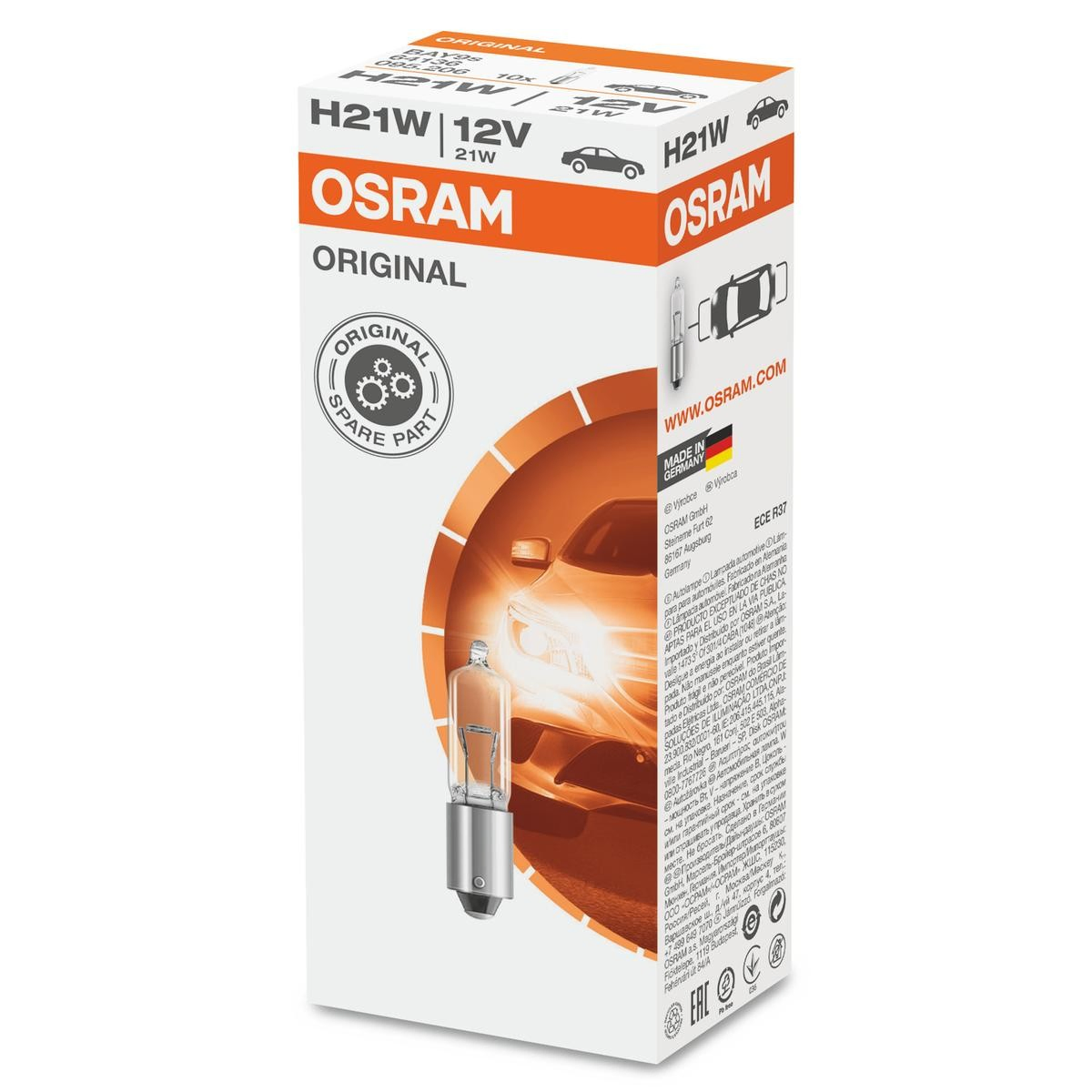 Lâmpada das luzes de nevoeiro Osram 64136 preço, a partir de 6,01 USD