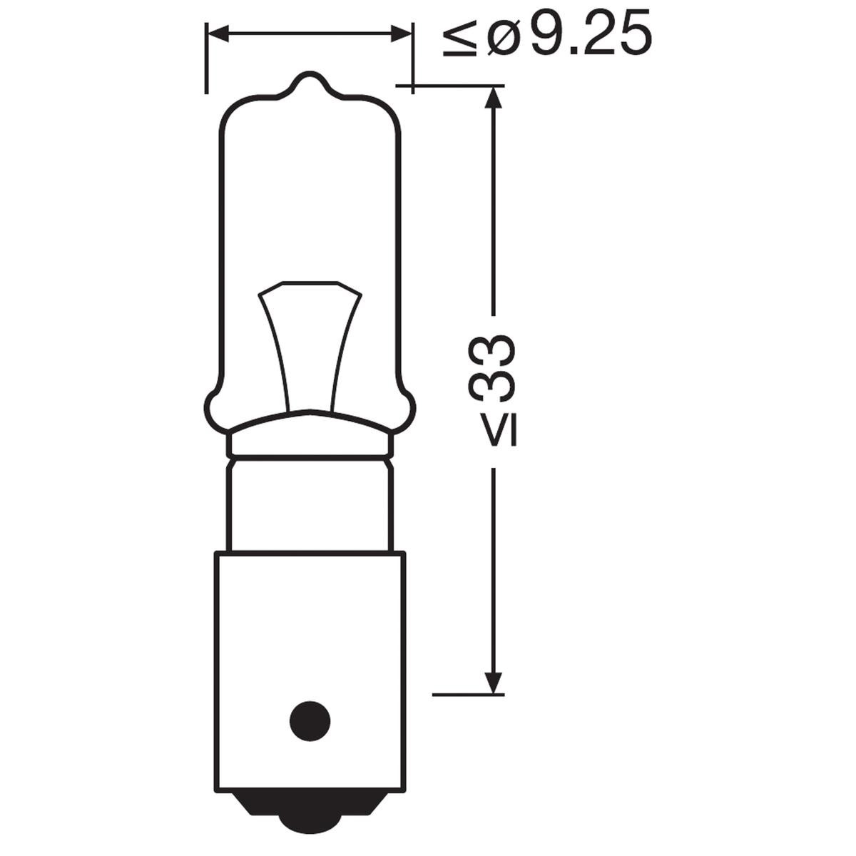 Lâmpada das luzes de nevoeiro 64136 Osram