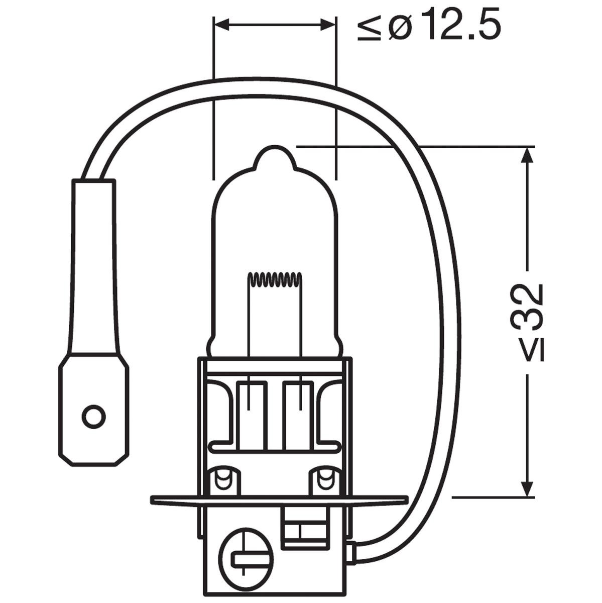 Lâmpada halógena Osram 64156 preço, a partir de 3,52 USD