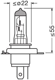 Compre 64193CBN Osram Lâmpada halógena