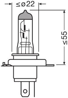 Compre 64193NLHCB Osram Lâmpada halógena