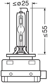 Lâmpada de xénon Osram 66140CBN preço, a partir de 46,23 USD