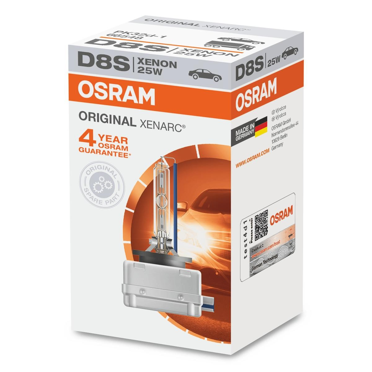 66548 Osram Lâmpada de xénon