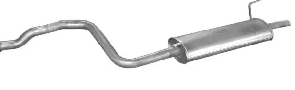  Silenciador, parte traseira Audi 80 B4 sedan (8C2) (1991 - 1994) B4