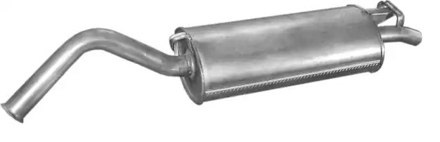  Silenciador, parte traseira Audi 100 C4 sedan (4A2) (1990 - 1994) C4