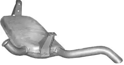 Silenciador, parte traseira Renault Laguna II BG0, BG1