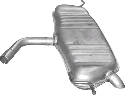 Silenciador, parte traseira Volkswagen Touran I 1T1, 1T2