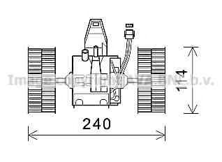 Compre Motor de ventilador de forno (de aquecedor de salão) BMW 5 