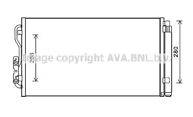 Radiador de aparelho de ar condicionado para BMW 2  F23