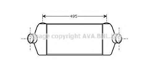  Radiador de intercooler Ford Transit VI сaixa (V347/8) (2006 - 2014) VI