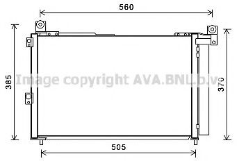 Radiador de aparelho de ar condicionado para Ford Ranger  ET