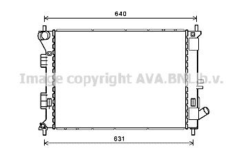 Radiador de esfriamento de motor para Hyundai Elantra V MD