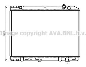 Radiador de esfriamento de motor para KIA Carnival III VQ