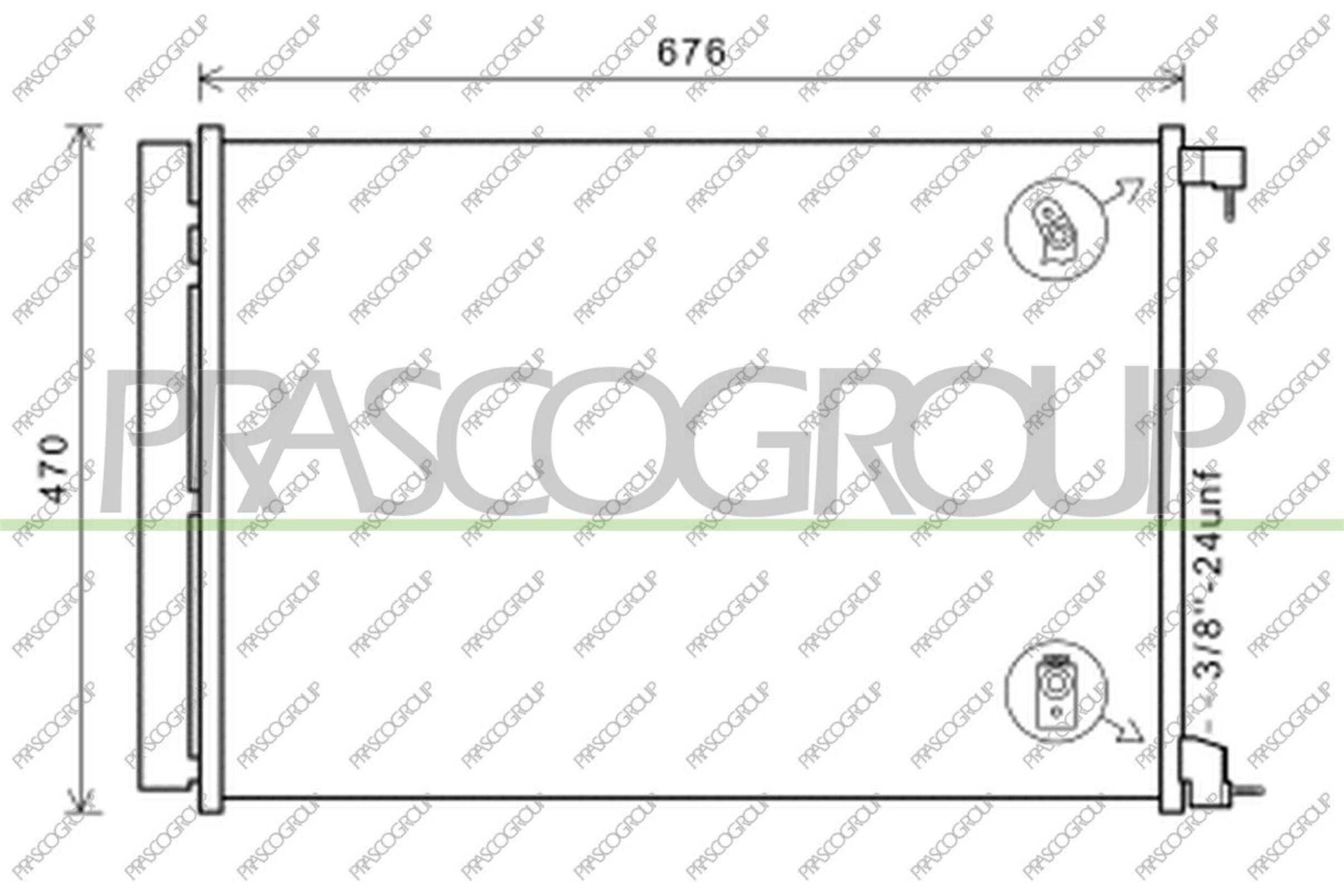  Radiador de aparelho de ar condicionado Mercedes GLC SUV (X253) (2015 - 2022) 