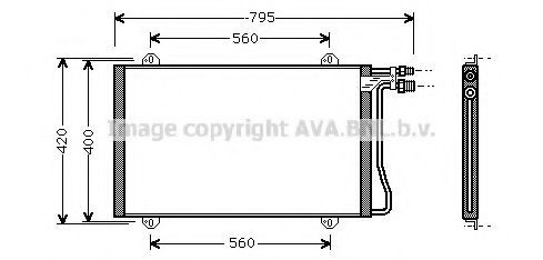 Compre Radiador de aparelho de ar condicionado Mercedes Sprinter 