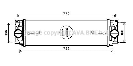 Compre Radiador de intercooler Mercedes Sprinter 