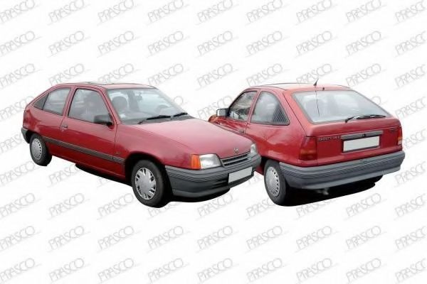 Pára-lama dianteiro esquerdo Opel Kadett E 35, 36, 45, 46