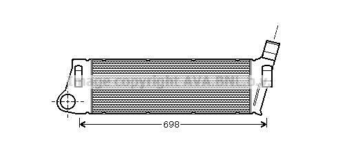 Compre Radiador de intercooler Renault Megane 2