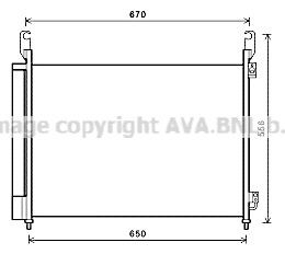  Radiador de aparelho de ar condicionado Renault Koleos SUV (HY0) (2008 - 2026) 