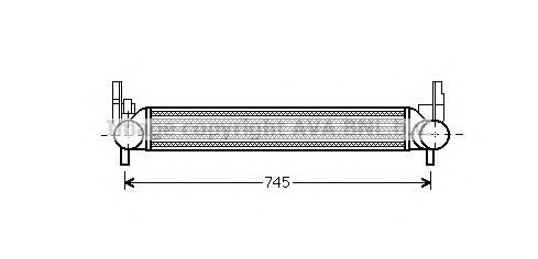 Radiador de intercooler para Seat Ibiza IV ST 6J8, 6P8