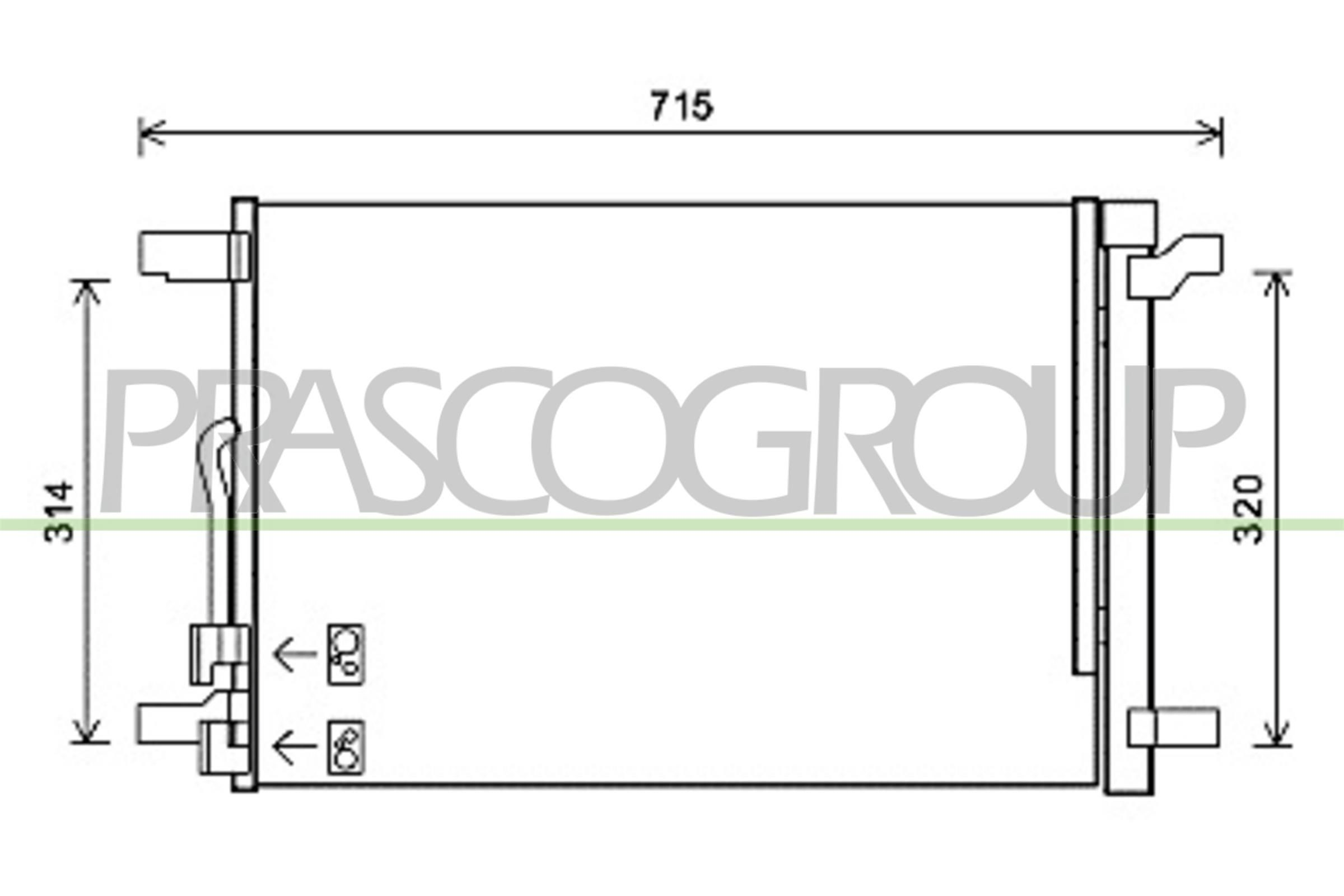 Compre Radiador de aparelho de ar condicionado Skoda Octavia 