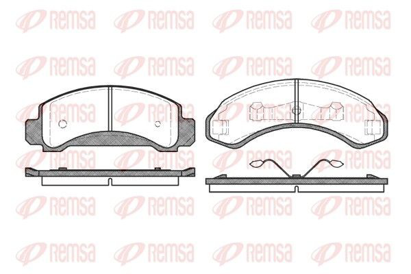 Compre 1U2Z2V001SA Ford Sapatas do freio dianteiras de disco