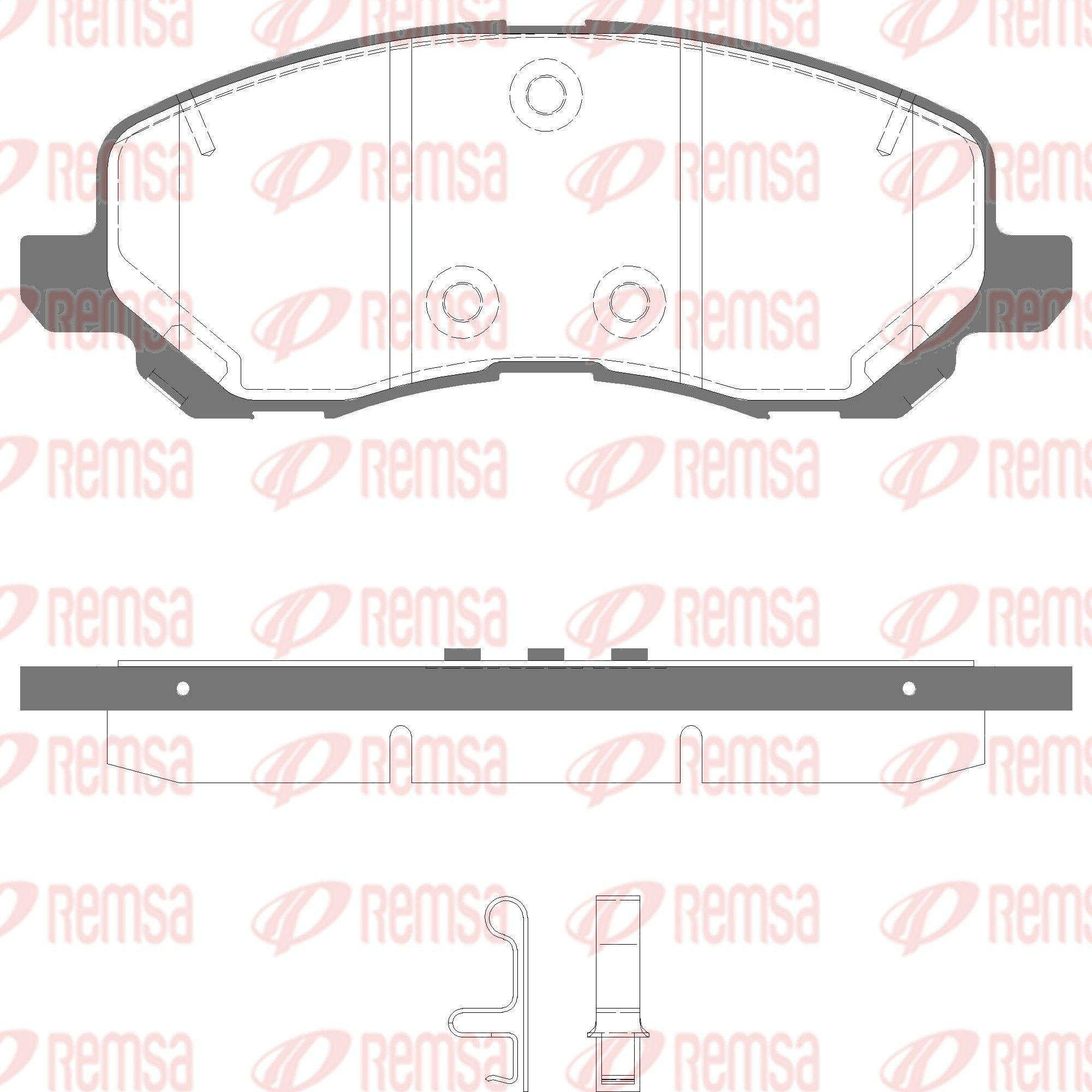 Compre 04383950 Chrysler Sapatas do freio dianteiras de disco