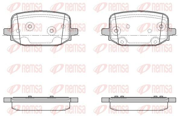  Sapatas do freio traseiras de disco Ford Explorer SUV (U5) (2011 - 2019) 