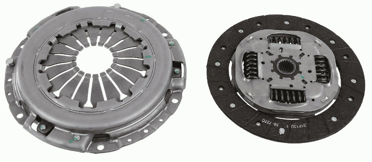 Kit de embraiagem (3 peças) Fiat 500 X 334