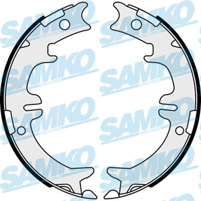  Sapatas do freio de estacionamento Chery Tiggo SUV (T11) (2005 - 2010) 