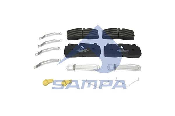 Sapatas do freio dianteiras de disco 03057009600 SAF