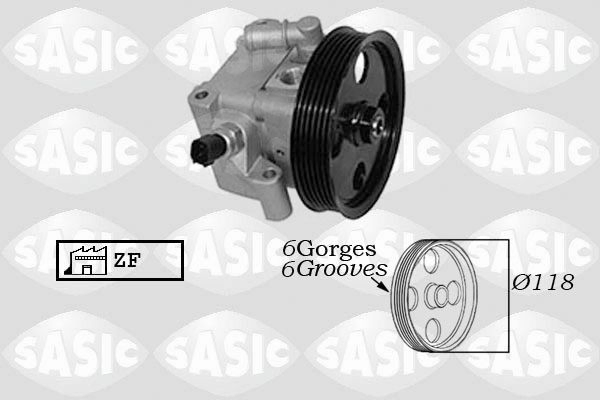  Bomba da Direção hidrâulica assistida Nissan Almera II hatchback (N16) (2000 - 2006) II