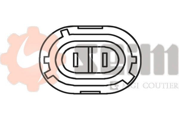 Sensor de ativação das luzes de marcha à ré para Opel Vivaro A F7