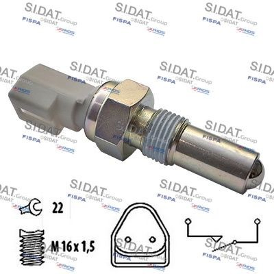 3234226 Sidat Sensor de ativação das luzes de marcha à ré
