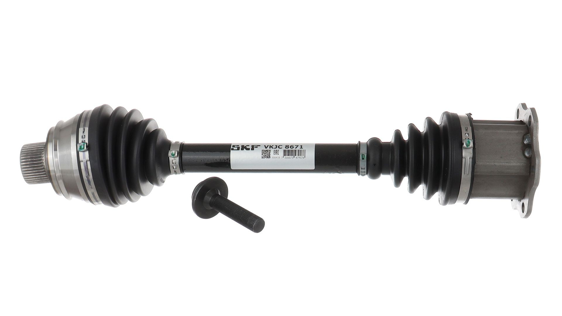Semieixo (acionador) dianteiro SKF VKJC8671
