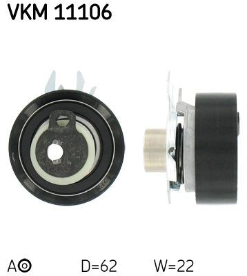 VKM11106 SKF Rolo de reguladora de tensão da correia do mecanismo de distribuição de gás