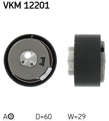 VKM12201 SKF Rolo de reguladora de tensão da correia do mecanismo de distribuição de gás