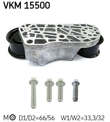 Compre VKM15500 SKF Reguladora de tensão da correia do mecanismo de distribuição de gás