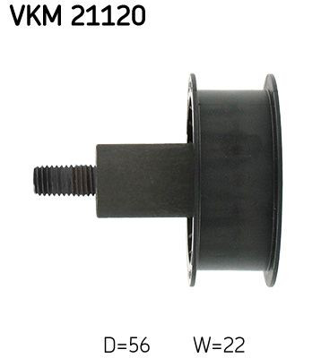 Rolo parasita da correia do mecanismo de distribuição de gás SKF VKM21120 preço, a partir de 20,37 USD