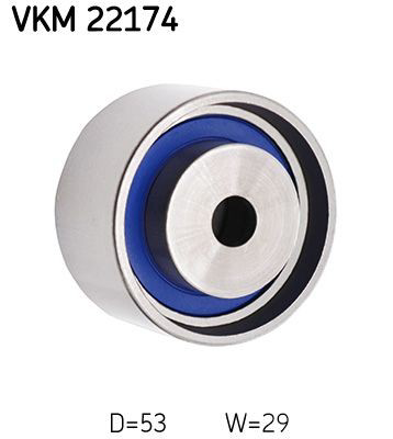 Rolo parasita da correia do mecanismo de distribuição de gás VKM22174 SKF