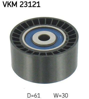 VKM23121 SKF Rolo parasita da correia do mecanismo de distribuição de gás
