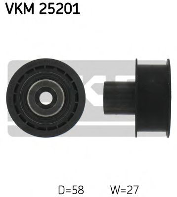 Rolo parasita da correia do mecanismo de distribuição de gás SKF VKM25201 preço, a partir de 32,81 USD