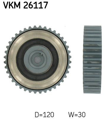 VKM26117 SKF Engrenagem de cadeia da roda dentada da árvore distribuidora de motor